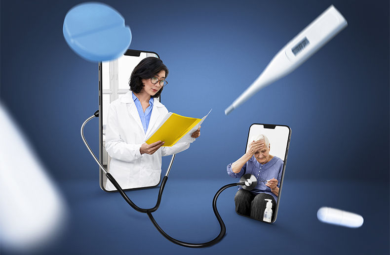 Multimorbidity positively associated with virtual care use